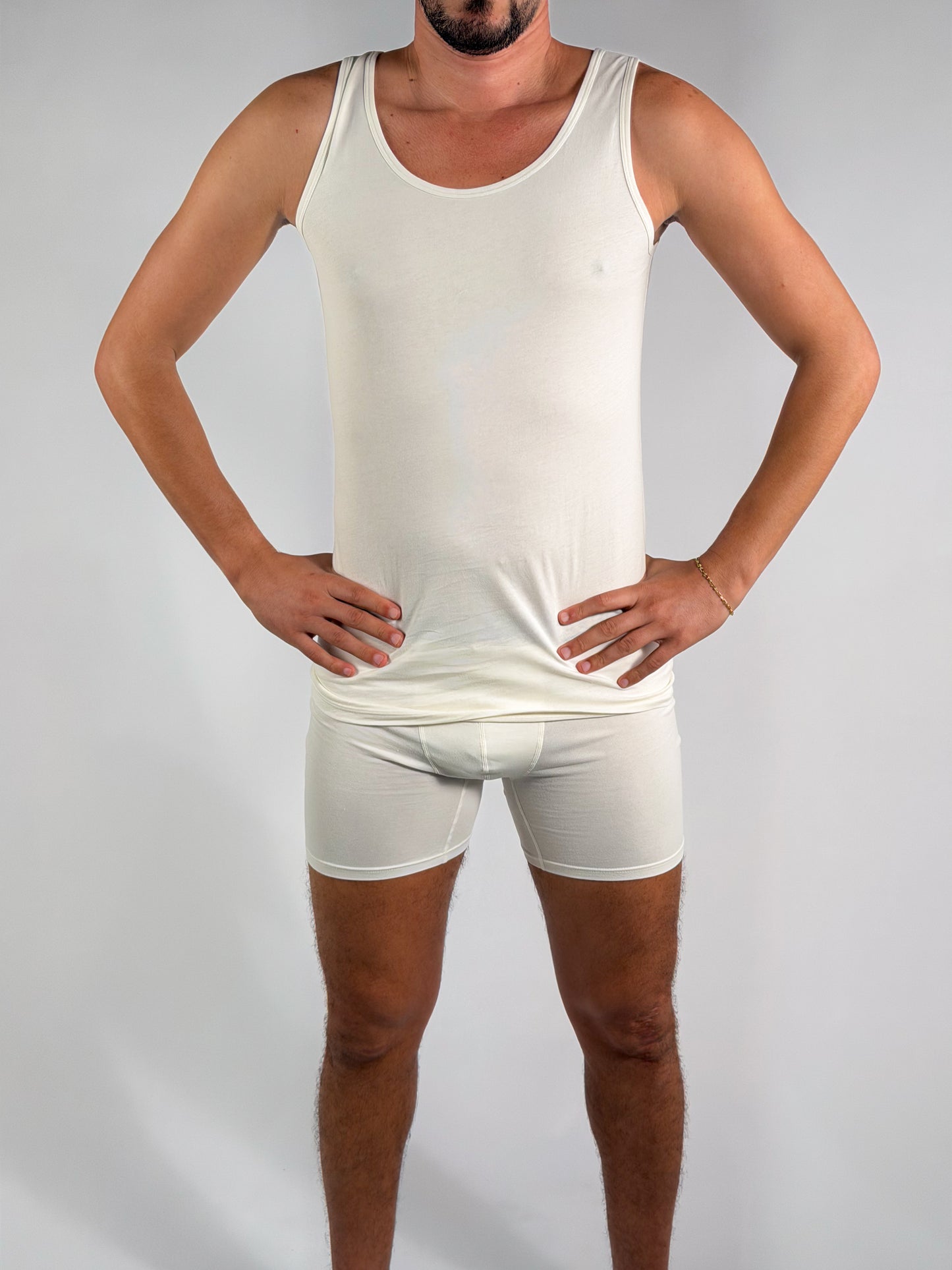 Débardeur – Bretelles Classiques (100 % Coton)