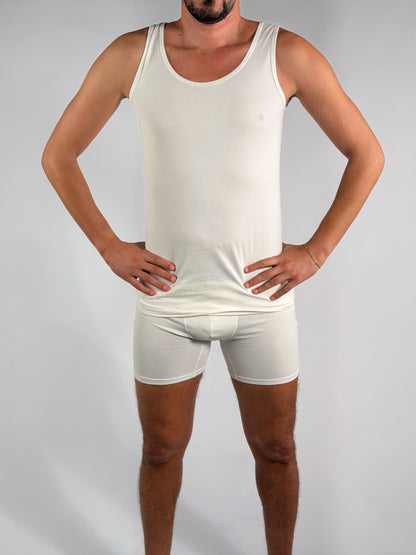 Débardeur – Bretelles Classiques (100 % Coton)
