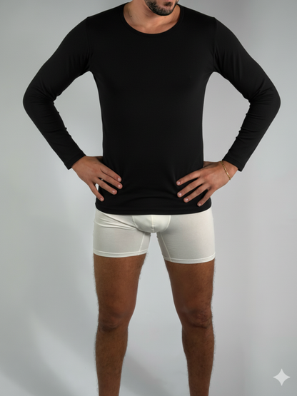 T-shirt d’intérieur – Manche longue (100% coton)
